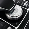 1 1 pcs Silver AMG Affalterbach Logo Sticker For Steering Wheel & Gear Knob & Multimedia Button