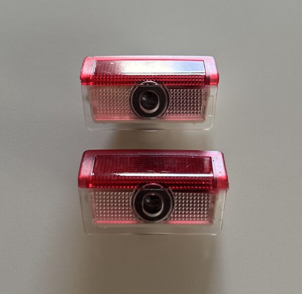 1 LED Door Puddle Lights for Mercedes - AMG Logo Projector - Fits C/E/GLC/GLE 2015-2023 - Plug & Play