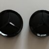 original.jpeg 4 pcs (Set) 64mm - 2.52inch Glossy Black Mercedes Benz Wheel Center Hub Caps