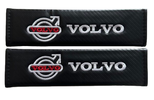 original.jpeg 2 pcs Black Volvo Car Styling Safety Belt Cover Protection Shoulder Pad Cushion Harness Pad