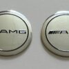 original.jpeg 4 pcs (Set) 56mm - 2.20inch Silver AMG Wheel Center Hub Caps Stickers