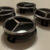original.jpeg 4 pcs (Set) 75mm - 2.95inch Black Mercedes Benz Star Logo Wheel Center Hub Caps