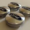 original.jpeg 4 pcs (Set) 54mm - 2.13inch Silver Ford Wheel Center Hub Caps