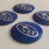 original.jpeg 4 pcs (Set) 56mm - 2.20inch Blue Subaru Wheel Center Hub Caps Stickers