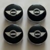 original.jpeg 4 pcs (Set) 60mm - 2.36inch Black Mini Cooper Wheel Center Hub Caps 2