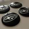 original.jpeg 4 pcs (Set) 56mm - 2.20inch Black Subaru Wheel Center Hub Caps Stickers