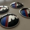 original.jpeg 4 pcs (Set) 56mm - 2.20inch Black BMW M Wheel Center Hub Caps Stickers