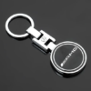 1 pcs High Quality Black AMG Metal Keychain