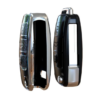 4 Premium Audi Key Fob Case – Glossy Black or Pink with Chrome Edge – Protective Shell for Smart Key – Fits Select Audi Models