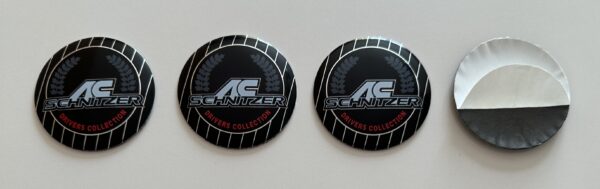original.jpeg 4 pcs (Set) 56mm - 2.20inch Black AC Schnitzer Wheel Center Hub Caps Stickers