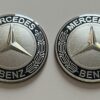 original.jpeg 4 pcs (Set) 75mm - 2.95inch Silver & Blue Mercedes Benz Wheel Center Hub Caps Stickers