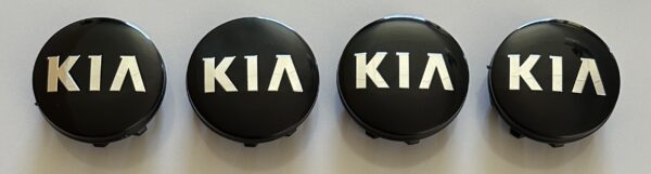 original.jpeg 4 pcs (Set) 58mm - 2.28inch Black KIA Wheel Center Hub Caps