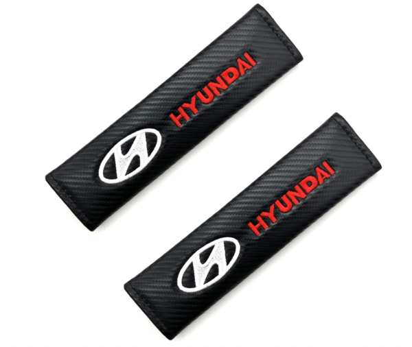 original.png 2 pcs Black & Red Hyundai Car Styling Safety Belt Cover Protection Shoulder Pad Cushion Harness Pad