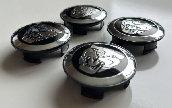 original.jpeg 4 pcs (Set) 58mm - 2.28inch Black Jaguar Wheel Center Hub Caps
