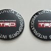 original.jpeg 4 pcs (Set) 56mm - 2.20inch Black Toyota TRD Wheel Center Hub Caps Stickers
