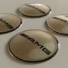 original.jpeg 4 pcs (Set) 65mm - 2.56inch Silver AMG Wheel Center Hub Caps Stickers