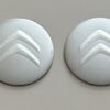 original.jpeg 4 pcs (Set) 56mm - 2.20inch Silver Citroen Wheel Center Hub Caps Stickers