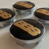 original.jpeg 4 pcs (Set) 60mm - 2.36inch Black & Gold BBS Wheel Center Hub Caps