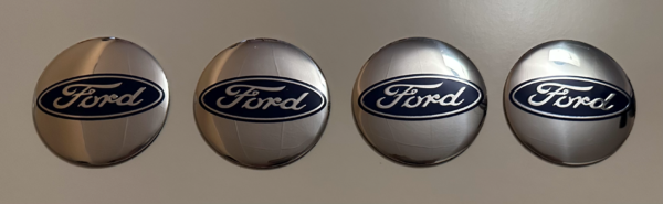 original.png 4 pcs (Set) 56mm - 2.20inch Silver Ford Wheel Center Hub Caps Stickers