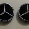 original.jpeg 4 pcs (Set) 60mm - 2.36inch Glossy Black Mercedes Benz Star Logo Wheel Center Hub Caps