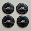 original.jpeg 4 pcs (Set) 56mm - 2.20inch Black AC Schnitzer Wheel Center Hub Caps Stickers