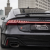 original.png 1 pcs Black Audi RS7 Metal Emblem Sticker