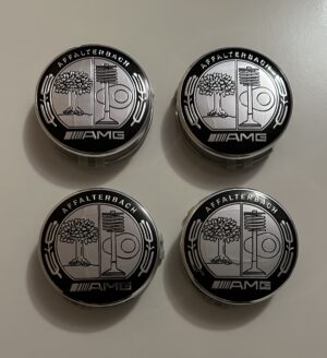 original.jpeg 4 pcs (Set) 75mm - 2.95inch Silver AMG Affalterbach Wheel Center Hub Caps