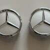 original.jpeg 4 pcs (Set) 60mm - 2.36inch Silver Mercedes Benz Wheel Center Hub Caps