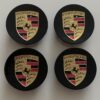 original.jpeg 4 pcs (Set) 65mm - 2.56inch Black Porsche Wheel Center Hub Caps