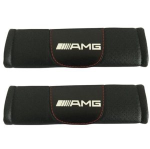 original.png 2 pcs AMG Car Styling Safety Belt Cover Protection Shoulder Pad Cushion Harness Pad