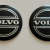 original.png 4 pcs (Set) 56mm - 2.20inch Black Volvo Wheel Center Hub Caps Stickers