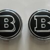 original.jpeg 4 pcs (Set) 60mm - 2.36inch Black Brabus Wheel Center Hub Caps