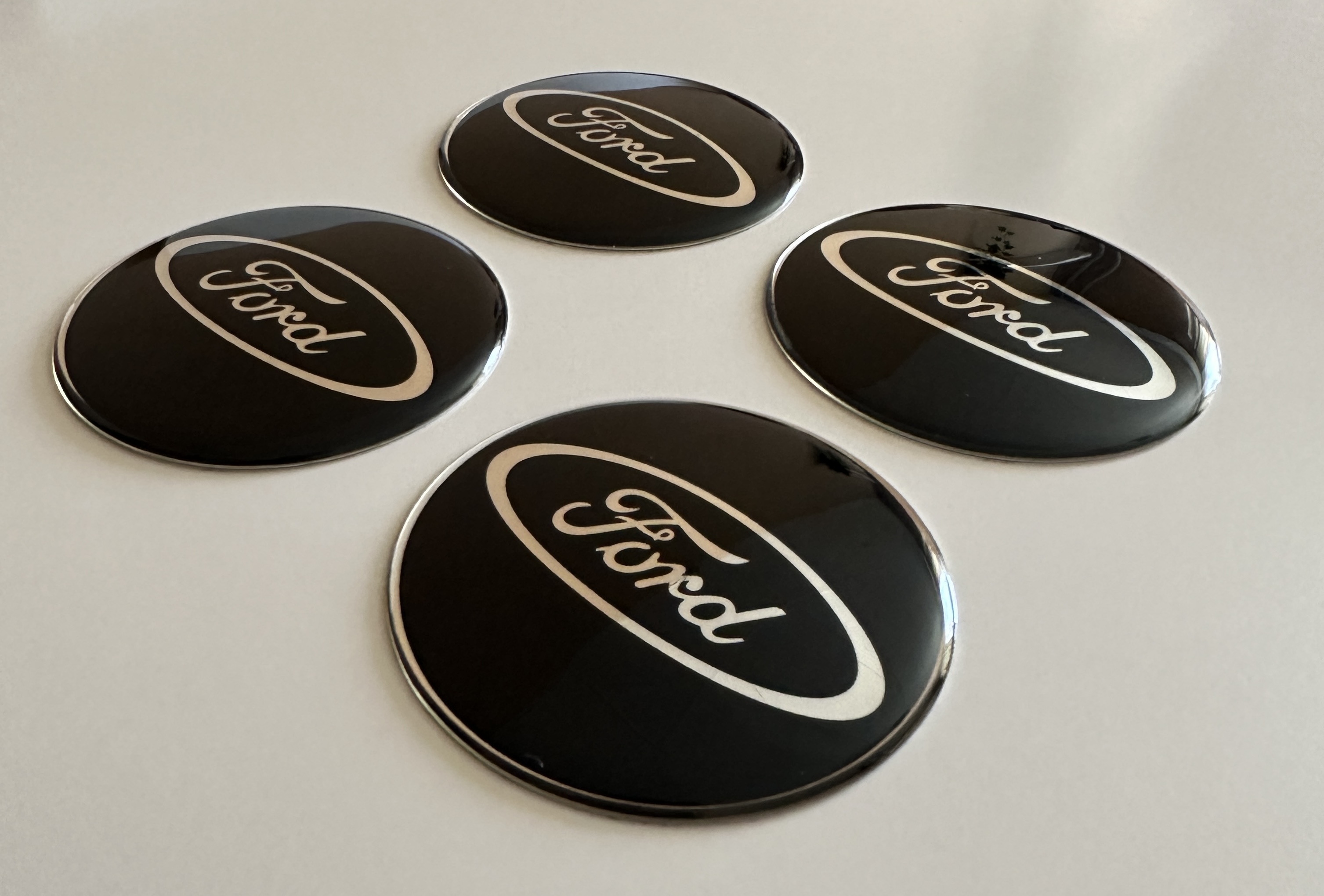 original.jpeg 4 pcs (Set) 65mm - 2.56inch Black Ford Wheel Center Hub Caps Stickers