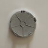 4 pcs (Set) 68mm - 2.68inch Black & Silver BBS Wheel Center Hub Caps