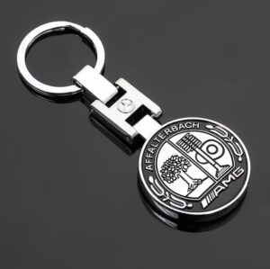 original.jpeg 1 pcs High Quality Black AMG Affalterbach Metal Keychain