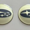 original.jpeg 4 pcs (Set) 65mm - 2.56inch Silver Subaru Wheel Center Hub Caps Stickers