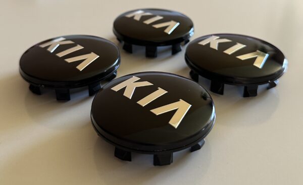 original.jpeg 4 pcs (Set) 58mm - 2.28inch Black KIA Wheel Center Hub Caps