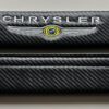 2 pcs Black Chrysler Car Styling Safety Belt Cover Protection Shoulder Pad Cushion Harness Pad