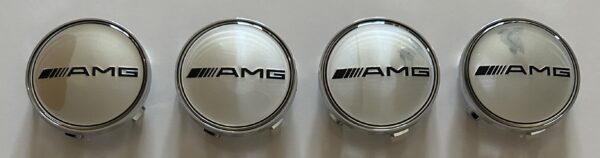 original.jpeg 4 pcs (Set) 68mm - 2.68inch Silver AMG Wheel Center Hub Caps