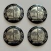 original.jpeg 4 pcs (Set) 65mm - 2.56inch Black & Silver Mercedes AMG Affalterbach Wheel Center Hub Caps Stickers