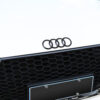 original.jpeg 1 pcs Glossy Black Audi Front Rings Grille Emblem With Clips