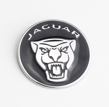 original.png 1 pcs Black Jaguar Metal Emblem Sticker For Shift Gear Knob