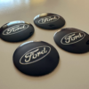 original.png 4 pcs (Set) 56mm - 2.20inch Dark Blue Ford Wheel Center Hub Caps Stickers