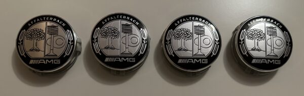 original.jpeg 4 pcs (Set) 75mm - 2.95inch Silver AMG Affalterbach Wheel Center Hub Caps