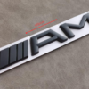 original.png 1 pcs Black Matte 3D AMG Metal Emblem Sticker