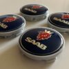 original.jpeg 4 pcs (Set) 63mm - 2.48inch Dark Blue SAAB Wheel Center Hub Caps