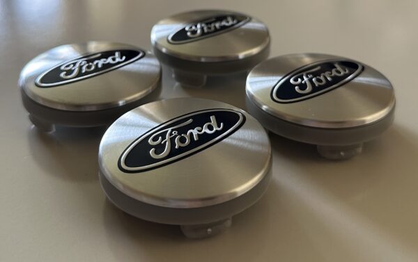 original.jpeg 4 pcs (Set) 54mm - 2.13inch Silver Ford Wheel Center Hub Caps