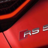 original.png 1 pcs Silver Audi RS5 Metal Emblem Sticker