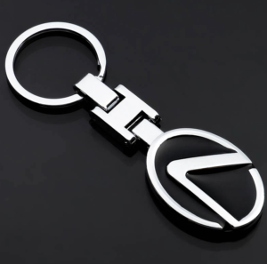 original.png 1 pcs High Quality Black Lexus Metal Keychain