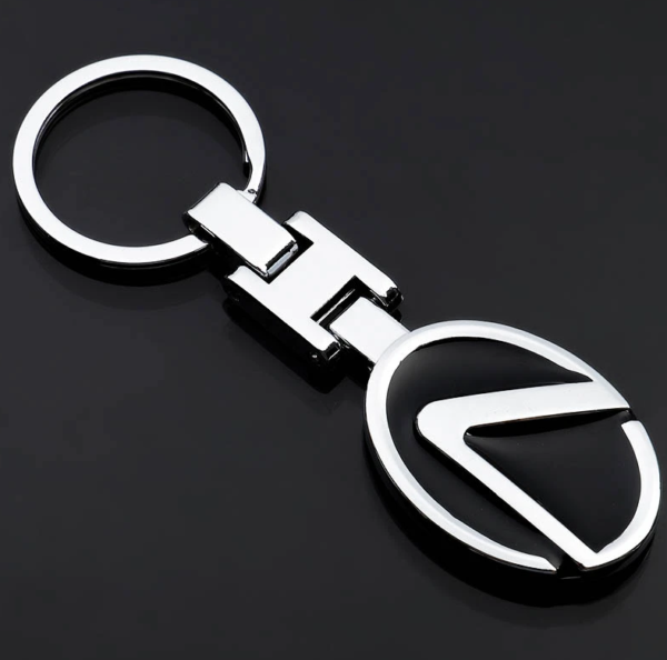 original.png 1 pcs High Quality Black Lexus Metal Keychain